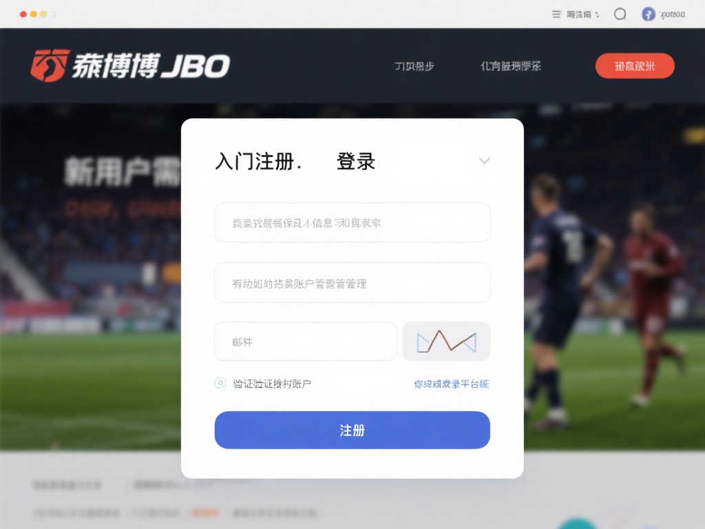 如何注册和登录：入门第一步
注册是体验竟博jbo
