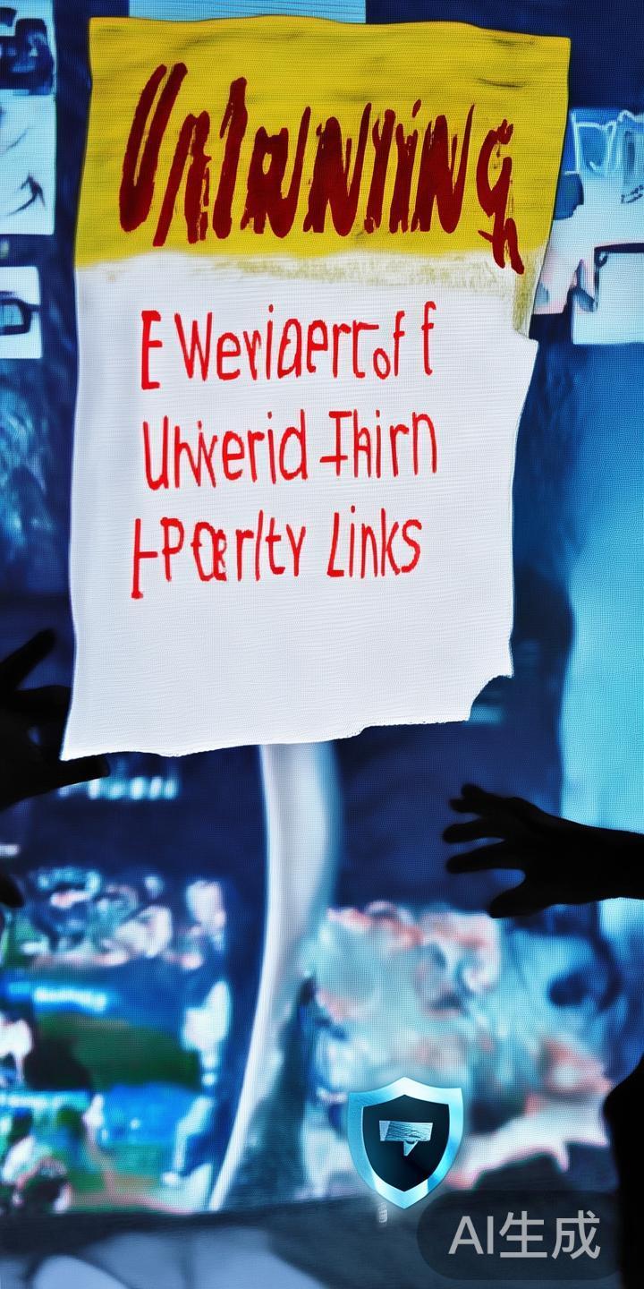 切勿轻信第三方的未经验证的链接，以免遇到钓鱼网站或